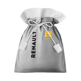 Подарочный 3D мешок с принтом Renault Сталь в Тюмени, 100% полиэстер | Размер: 29*39 см | line | renault | reno | yellow | дорога | желтая | лайв | лайн | лайф | линия | пассион | полоса | разметка | рено | сталь | фор
