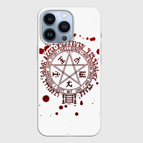 Чехол для iPhone 13 Pro с принтом Печать Алукарда на белом фоне в Тюмени,  |  | alucard | anime | hellsing | алукард | аниме | вампир | знак | комиксы | манга | печать алукарда | печать кромвеля | хеллсинг