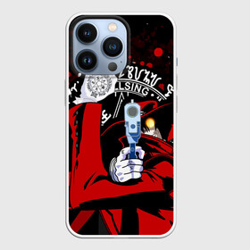 Чехол для iPhone 13 Pro с принтом Пистолет Алукарда в Тюмени,  |  | alucard | anime | hellsing | алукард | аниме | вампир | знак | комиксы | манга | печать алукарда | печать кромвеля | хеллсинг