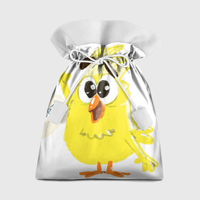 Подарочный 3D мешок с принтом Цыпленок в Тюмени, 100% полиэстер | Размер: 29*39 см | цыпленок
желтый цыпленок
мультфильм