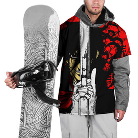 Накидка на куртку 3D с принтом Алукард - Хеллсинг в Тюмени, 100% полиэстер |  | alucard | anime | hellsing | алукард | аниме | вампир | знак | комиксы | манга | печать алукарда | печать кромвеля | хеллсинг