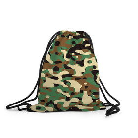 Рюкзак-мешок 3D с принтом Камуфляж в Тюмени, 100% полиэстер | плотность ткани — 200 г/м2, размер — 35 х 45 см; лямки — толстые шнурки, застежка на шнуровке, без карманов и подкладки | армия | военные | камуфляж | текстура | фон