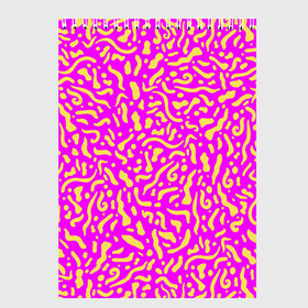 Скетчбук с принтом Абстрактные узоры в Тюмени, 100% бумага
 | 48 листов, плотность листов — 100 г/м2, плотность картонной обложки — 250 г/м2. Листы скреплены сверху удобной пружинной спиралью | abstract | military | neon | pattern | pink | purple | texture | абстракция | бактерии | волны | восточные | гламур | желтые узоры | камуфляж | кудрявые | милитари | нежные | неоновые | орнамент | паттерн | пятна | резьба