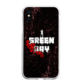 Чехол для iPhone XS Max матовый с принтом green day в Тюмени, Силикон | Область печати: задняя сторона чехла, без боковых панелей | american idiot | boulevard of broke | day | green | green day | green day hits | green day lyrics | green day mix | green day music video | green day official | green day songs | green day videos | greenday | music | music video | official | warner record