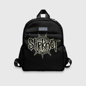 Детский рюкзак 3D с принтом Slipknot 1995 в Тюмени, 100% полиэстер | лямки с регулируемой длиной, сверху петелька, чтобы рюкзак можно было повесить на вешалку. Основное отделение закрывается на молнию, как и внешний карман. Внутри дополнительный карман. По бокам два дополнительных кармашка | metal | music | rock | slipknot | логотип | металл | музыка | надпись | пентаграмма | рок | слипкнот | узор | цифры