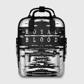 Женский рюкзак 3D с принтом royal blood в Тюмени, 100% полиэстер | лямки с регулируемой длиной, сверху ручки, чтобы рюкзак нести как сумку. Основное отделение закрывается на молнию, как и внешний карман. Внутри два дополнительных кармана, один из которых закрывается на молнию. По бокам два дополнительных кармашка, куда поместится маленькая бутылочка
 | alternative rock | ben thatcher | blues rock | drums | garage rock | mike kerr | official music vi | official video | rock duo | royal blod | royal blood | royal blood official | royal blood uk | royal bloods | royalblood | the royal blood