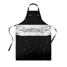 Фартук 3D с принтом evanescence в Тюмени, 100% полиэстер | общий размер — 65 х 85 см, ширина нагрудника — 26 см, горловина — 53 см, длина завязок — 54 см, общий обхват в поясе — 173 см. Принт на завязках и на горловине наносится с двух сторон, на основной части фартука — только с внешней стороны | amy | amy lee | bring me to life | evanescence | evanescence band | evanescence live | evanescence music | evanescence official | evanescence vevo | lee | me | music | my immortal | pop | rock | vevo | vevo music | vevo playlist | wind up