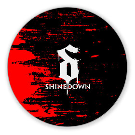 Коврик для мышки круглый с принтом shinedown в Тюмени, резина и полиэстер | круглая форма, изображение наносится на всю лицевую часть | 45 shinedown | atlantic | atlantic records | brent smith | cut the cord | get up shinedown | music video | official video | rock | shinedown | shinedown (musical group) | shinedown devil | sound of madness | state of my head | zach myers