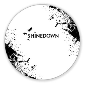 Коврик для мышки круглый с принтом shinedown в Тюмени, резина и полиэстер | круглая форма, изображение наносится на всю лицевую часть | 45 shinedown | atlantic | atlantic records | brent smith | cut the cord | get up shinedown | music video | official video | rock | shinedown | shinedown (musical group) | shinedown devil | sound of madness | state of my head | zach myers