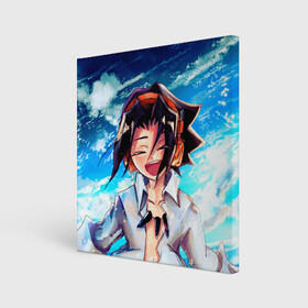 Холст квадратный с принтом Шаман Кинг в Тюмени, 100% ПВХ |  | anime | manga | shaman king | аниме | король шаманов | манга | шамаг кинг