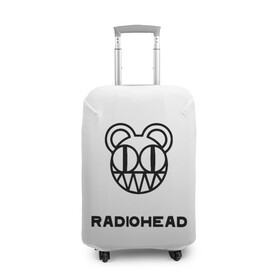 Чехол для чемодана 3D с принтом radiohead в Тюмени, 86% полиэфир, 14% спандекс | двустороннее нанесение принта, прорези для ручек и колес | colin greenwood | dead air space | ed o’brien | eob | greenwood brothers | jnny | jonny and thom | jonny greenwood | nigel godrich | phil selway | radio head | radiohead | selway | thm yrk | tom yorke | xl | xl recordings | джонни гринвуд | колин гринвуд 