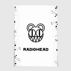 Постер с принтом radiohead в Тюмени, 100% бумага
 | бумага, плотность 150 мг. Матовая, но за счет высокого коэффициента гладкости имеет небольшой блеск и дает на свету блики, но в отличии от глянцевой бумаги не покрыта лаком | colin greenwood | dead air space | ed o’brien | eob | greenwood brothers | jnny | jonny and thom | jonny greenwood | nigel godrich | phil selway | radio head | radiohead | selway | thm yrk | tom yorke | xl | xl recordings | джонни гринвуд | колин гринвуд 