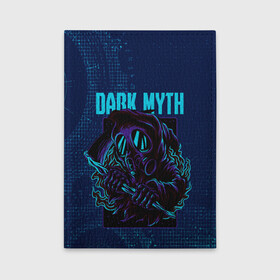 Обложка для автодокументов с принтом Dark Myth в Тюмени, натуральная кожа |  размер 19,9*13 см; внутри 4 больших “конверта” для документов и один маленький отдел — туда идеально встанут права | steampunk | арт | графика | обои | плакат | постер | стимпанк