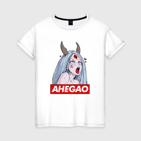 Женская футболка хлопок с принтом AHEGAO KAGUYA | АХЕГАО КАГУЯ в Тюмени, 100% хлопок | прямой крой, круглый вырез горловины, длина до линии бедер, слегка спущенное плечо | ahegao | japanese anime | kawai | kowai | oppai | otaku | senpai | sugoi | waifu | yandere | ахегао | ковай | отаку | семпай | сенпай | сэмпай | яндере | японская анимация