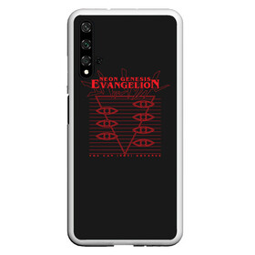 Чехол для Honor 20 с принтом Evangelion Neon Genesis в Тюмени, Силикон | Область печати: задняя сторона чехла, без боковых панелей | eva | eva 00 | eva 01 | eva 02 | evangelion | rei | rei ayanami | shinji ikari | аска | ева | ева 02 | евангелион