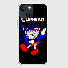 Чехол для iPhone 13 mini с принтом Cuphead в Тюмени,  |  | cup head | cuphead | run and gun | детям | капхед | капхэд | логотипы игр | персонажи игр | чашка