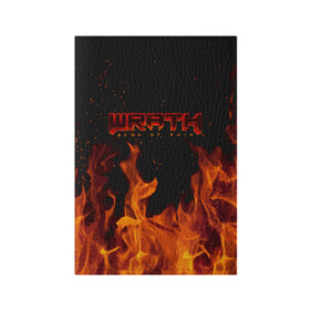 Обложка для паспорта матовая кожа с принтом WRATH: Aeon of Ruin FIRE в Тюмени, натуральная матовая кожа | размер 19,3 х 13,7 см; прозрачные пластиковые крепления | Тематика изображения на принте: 90 е | aeon of ruin | quake | tegunvteg | wrath | wrath: aeon of ruin | игра | компьютерная игра | монстры | огонь | пламя | ретро | реьро шутер | шутер