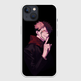 Чехол для iPhone 13 с принтом МАГИЧЕСКАЯ БИТВА | SUKUNA в Тюмени,  |  | anime | japan | japanese | jujutsu | jujutsu kaisen | kaisen | sukuna | tattoo | аниме | двуликий призрак | иероглифы | инумаки | итадори | итадори юдзи | магическая битва | нобара | панда | рёмен | рёмен сукуна | сатору | сукуна