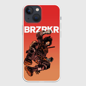 Чехол для iPhone 13 mini с принтом BRZRKR в Тюмени,  |  | anime | berserker | brzrkr | keanu reeves | netflix | аниме | берсерк | киану ривз | мультфильм. | нетфликс