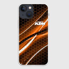 Чехол для iPhone 13 mini с принтом KTM | КТМ в Тюмени,  |  | enduro | ktm | moto | moto sport | motocycle | orange | sportmotorcycle | ктм | мото | мото спорт | мотоспорт | оранжевый | спорт мото