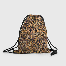 Рюкзак-мешок 3D с принтом Leopard в Тюмени, 100% полиэстер | плотность ткани — 200 г/м2, размер — 35 х 45 см; лямки — толстые шнурки, застежка на шнуровке, без карманов и подкладки | cheetah | leopard | wool | леопард