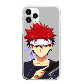 Чехол для iPhone 11 Pro матовый с принтом Food wars Shokugeki no Soma в Тюмени, Силикон |  | anime | cook | food | food wars | manga | shokugeki no soma | аниме | еда | кулинарные поединки сомы | кухня | манга | повар | повар боец сома