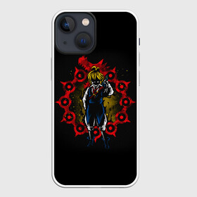 Чехол для iPhone 13 mini с принтом 7 СМЕРТНЫХ ГРЕХОВ  МЕЛИОДАС в Тюмени,  |  | anime | meliodas | nanatsu no taizai | seven deadly sins | аниме | бан | гаутер | гила | гилсандер | гриамор | диана | дрейфус | заратрас | кинг | манга | мелиодас | мерлин | хаузер | хельбрам | хендри