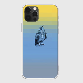 Чехол для iPhone 12 Pro Max с принтом филин в Тюмени, Силикон |  | color2021 | illuminating | pantone | ultimate grey | yellow | желтый | природа | путешествия | серый | сова