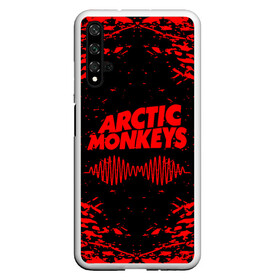 Чехол для Honor 20 с принтом arctic monkeys в Тюмени, Силикон | Область печати: задняя сторона чехла, без боковых панелей | arctic monkeys | arctic monkeys live | do i wanna know | domino | domino records | full album | lyrics | mardy bum | whyd you only call me when youre high | арктические обезьяны | домино пластинки | полный альбом | тексты песен