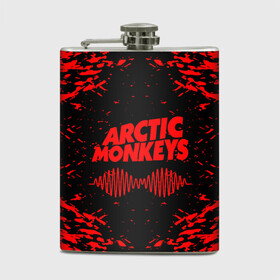 Фляга с принтом arctic monkeys в Тюмени, металлический корпус | емкость 0,22 л, размер 125 х 94 мм. Виниловая наклейка запечатывается полностью | arctic monkeys | arctic monkeys live | do i wanna know | domino | domino records | full album | lyrics | mardy bum | whyd you only call me when youre high | арктические обезьяны | домино пластинки | полный альбом | тексты песен