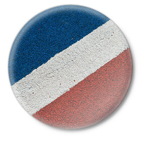 Значок с принтом ТЕННИС в Тюмени,  металл | круглая форма, металлическая застежка в виде булавки | молодежное | полоса | стиль | теннис | хайп