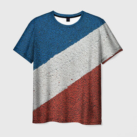 Мужская футболка 3D с принтом ТЕННИС в Тюмени, 100% полиэфир | прямой крой, круглый вырез горловины, длина до линии бедер | молодежное | полоса | стиль | теннис | хайп