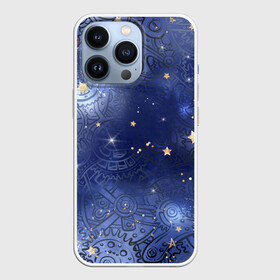 Чехол для iPhone 13 Pro с принтом Небо в стиле Стимпанк в Тюмени,  |  | steampunk | tdrstpnk | астрономия | брутальный | викторианский | звезды | изобретатель | изобретения | космический | космос | крылья | механизм | механический | небо | рисунок | стиль | схема | чертеж