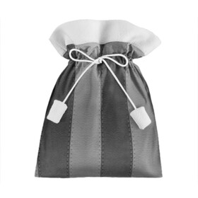 Подарочный 3D мешок с принтом Skin Stripes в Тюмени, 100% полиэстер | Размер: 29*39 см | black and gray | skin | stripes | кожа | черно серый