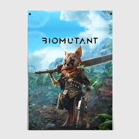 Постер с принтом Biomutant Биомутант в Тюмени, 100% бумага
 | бумага, плотность 150 мг. Матовая, но за счет высокого коэффициента гладкости имеет небольшой блеск и дает на свету блики, но в отличии от глянцевой бумаги не покрыта лаком | action | animals | biomutant | gamer | nextgen | pc | player | playstation | ps 5 | rpg | steam | sword | top | valve | video games | weapon | xbox | биомутант | валв | видео игры | животные | игрок | иксбокс | меч | некстген | оружие | пк | плей