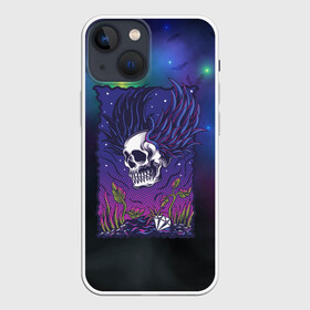 Чехол для iPhone 13 mini с принтом Череп с крыльями в Тюмени,  |  | hell | skull | ад | скелет | ужасы | череп | черепушка