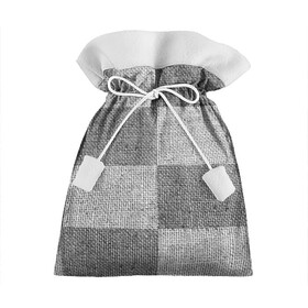 Подарочный 3D мешок с принтом Denim Patchwork в Тюмени, 100% полиэстер | Размер: 29*39 см | Тематика изображения на принте: cloth | denim | gray | jeans | patchwork