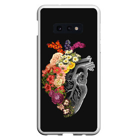 Чехол для Samsung S10E с принтом Natural Heart Dual в Тюмени, Силикон | Область печати: задняя сторона чехла, без боковых панелей | 8 | flower | flowers | garden | heart | natural | symbiote | день | женский | марта | международный | природа | растения | сердце | симбиот | цветы