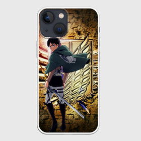 Чехол для iPhone 13 mini с принтом Грозный солдат Эрен в Тюмени,  |  | аниме | атака титанов. | развед отряд | титан | эрен йегер