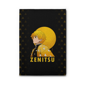 Обложка для автодокументов с принтом ZENITSU Kimetsu no Yaiba в Тюмени, натуральная кожа |  размер 19,9*13 см; внутри 4 больших “конверта” для документов и один маленький отдел — туда идеально встанут права | demon slayer | kamado | kimetsu no yaiba | nezuko | tanjiro | аниме | гию томиока | зеницу агацума | иноске хашибира | камадо | клинок | корзинная девочка | манга | музан кибуцуджи | незуко | рассекающий демонов | танджиро