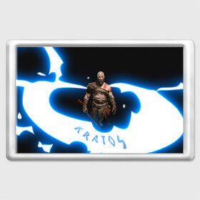 Магнит 45*70 с принтом Power of Kratos в Тюмени, Пластик | Размер: 78*52 мм; Размер печати: 70*45 | gad of war | game | games | god of war | god of wor | power | атрей | атрэй | бог войны | игра | игры | кратос