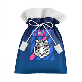 Подарочный 3D мешок с принтом Roar Tiger в Тюмени, 100% полиэстер | Размер: 29*39 см | roar | большая кошка | полосатый | тигр | тигрица | хищник
