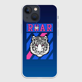 Чехол для iPhone 13 mini с принтом Roar Tiger в Тюмени,  |  | roar | большая кошка | полосатый | тигр | тигрица | хищник