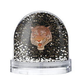 Снежный шар с принтом Морда тигра в Тюмени, Пластик | Изображение внутри шара печатается на глянцевой фотобумаге с двух сторон | большая кошка | полосатый | тигр | тигрица | хищник