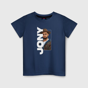 Детская футболка хлопок с принтом Jony  в Тюмени, 100% хлопок | круглый вырез горловины, полуприлегающий силуэт, длина до линии бедер | jony | jony комета | джони | джони комета | жони | комета | френдзона