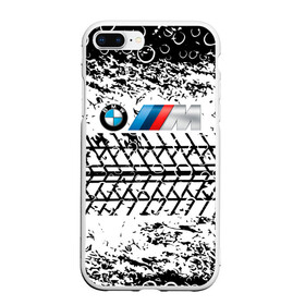 Чехол для iPhone 7Plus/8 Plus матовый с принтом BMW. в Тюмени, Силикон | Область печати: задняя сторона чехла, без боковых панелей | bmw | bmw performance | m | motorsport | performance | бмв | моторспорт
