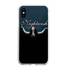 Чехол для iPhone XS Max матовый с принтом Nightwish with Tarja в Тюмени, Силикон | Область печати: задняя сторона чехла, без боковых панелей | nightwish | tarja | tarja turanen | turunen | найтвиш | тарья | тарья турунен | турунен