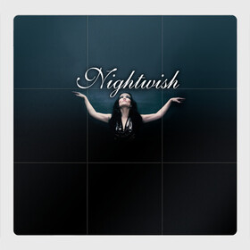 Магнитный плакат 3Х3 с принтом Nightwish with Tarja в Тюмени, Полимерный материал с магнитным слоем | 9 деталей размером 9*9 см | nightwish | tarja | tarja turanen | turunen | найтвиш | тарья | тарья турунен | турунен