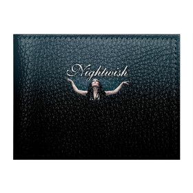 Обложка для студенческого билета с принтом Nightwish with Tarja в Тюмени, натуральная кожа | Размер: 11*8 см; Печать на всей внешней стороне | Тематика изображения на принте: nightwish | tarja | tarja turanen | turunen | найтвиш | тарья | тарья турунен | турунен