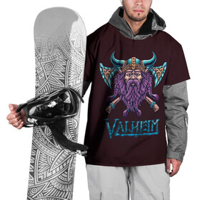 Накидка на куртку 3D с принтом Valheim Viking в Тюмени, 100% полиэстер |  | Тематика изображения на принте: fantasy | mmo | valheim | valve | валхейм | вальхейм | викинги | выживалка | игра | королевская битва | ммо | ролевая игра | фэнтази